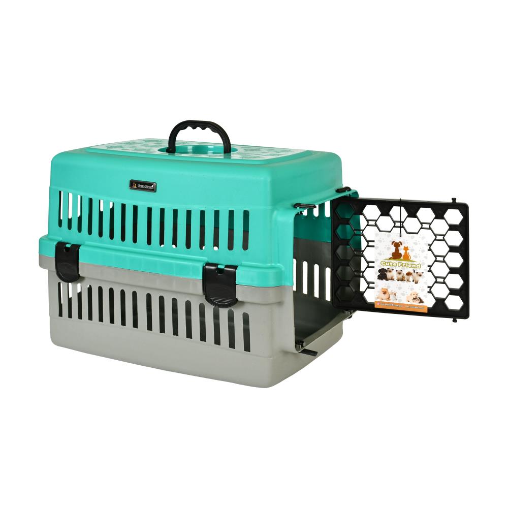 Plastik Pet Box - Mint